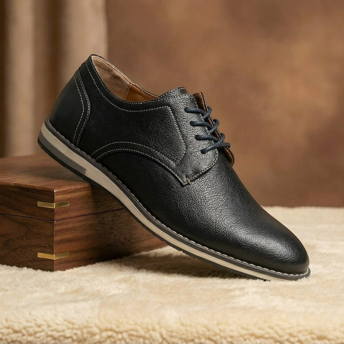 Alessandro Leather Derby Shoe